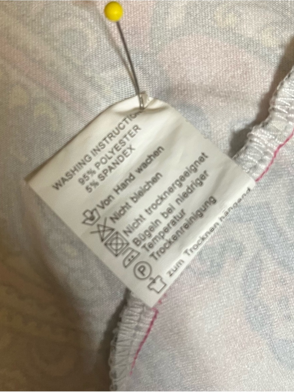 ENMAIN PERFECT WARM CORAL PINK & MULTICOLOR PAISLEY PATTERN PLUS SIZE TUNIC TOP - Picture 12 of 12